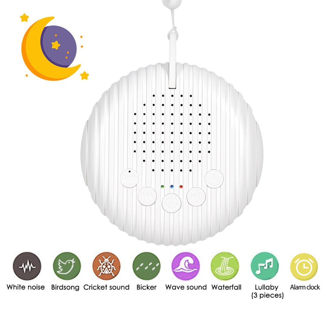 Baby White Noise Machine For Sleeping And Relaxing - USB Rechargeable
