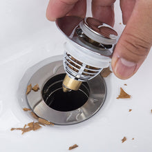 Load image into Gallery viewer, Universal Stainless Strainer With Steel Pop-Up And Drain Filter
